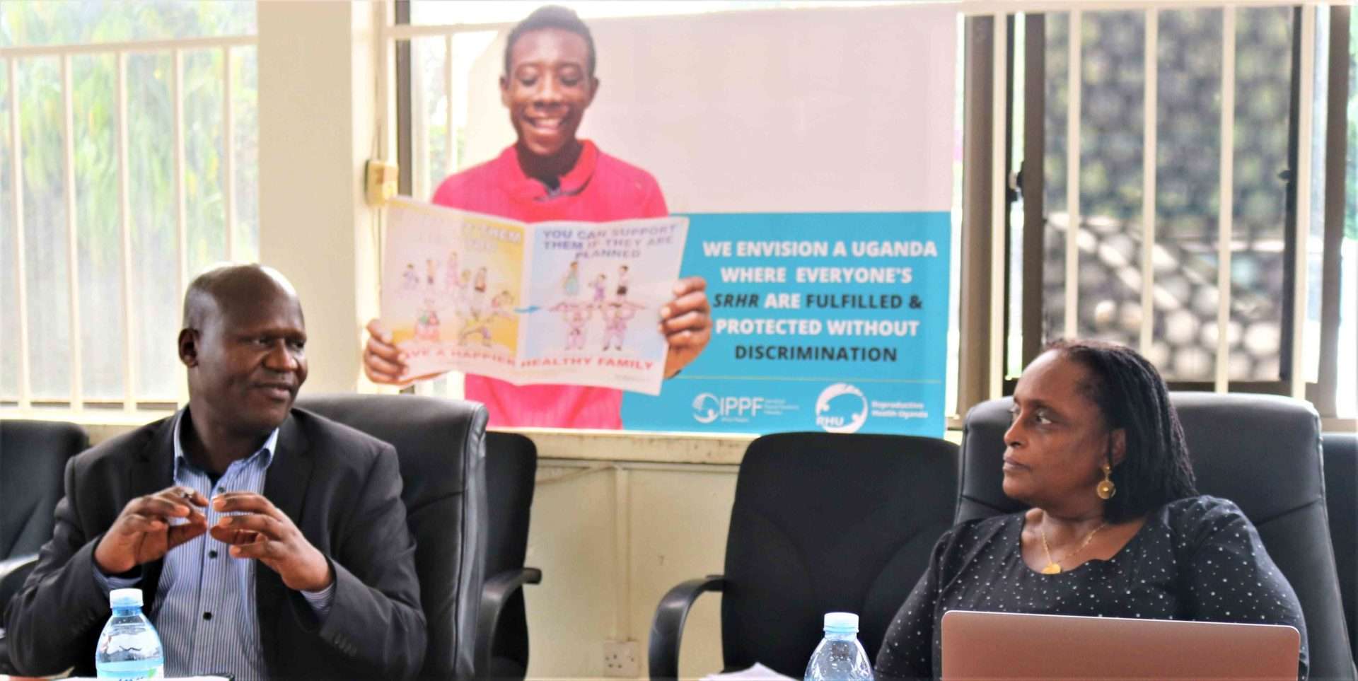 IPPF Africa Regional Director Marie-Evelyne Petrus-Barry arrives in Uganda