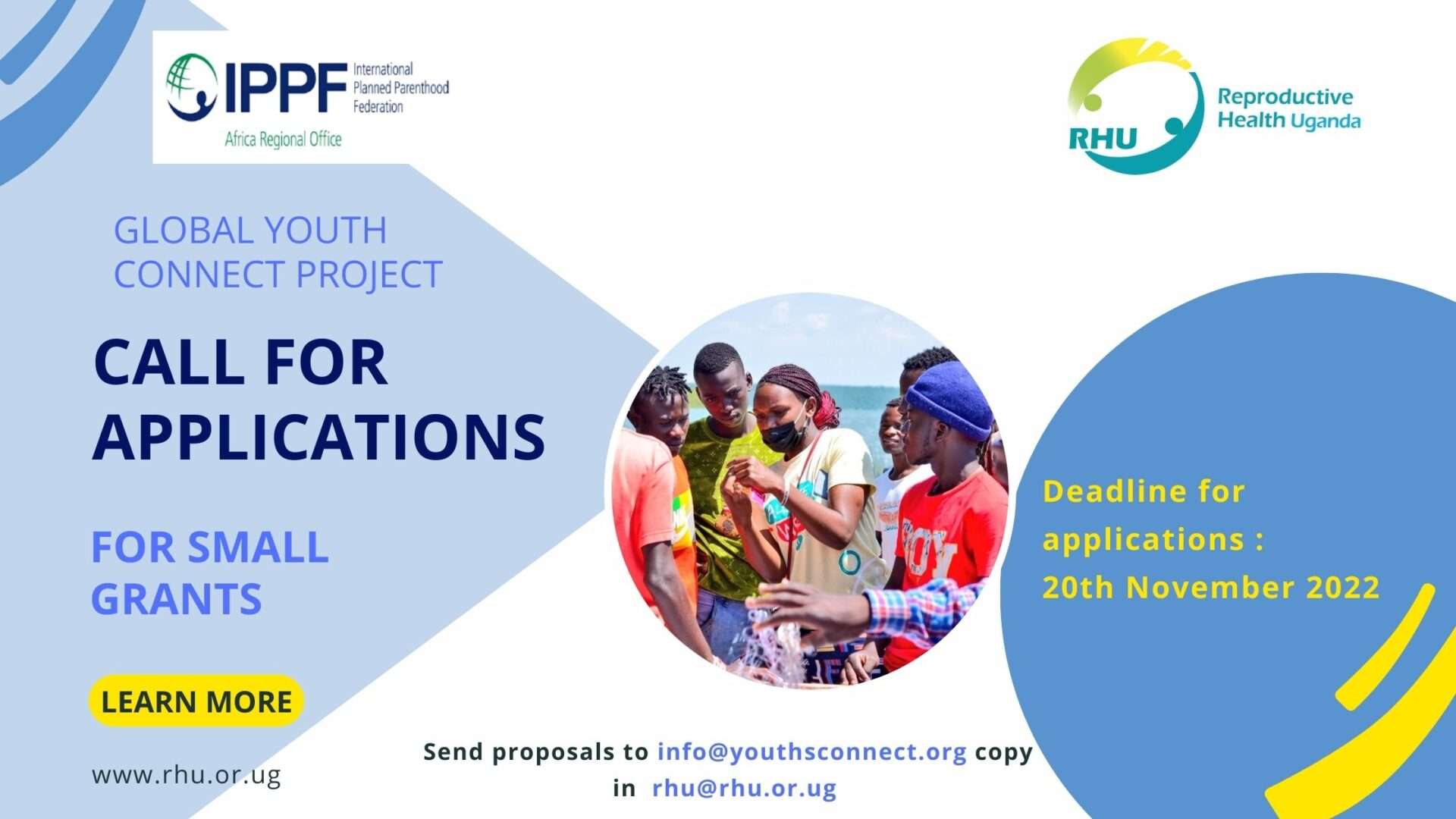 Global Youth Connect Project Calls for Small Grants Applications