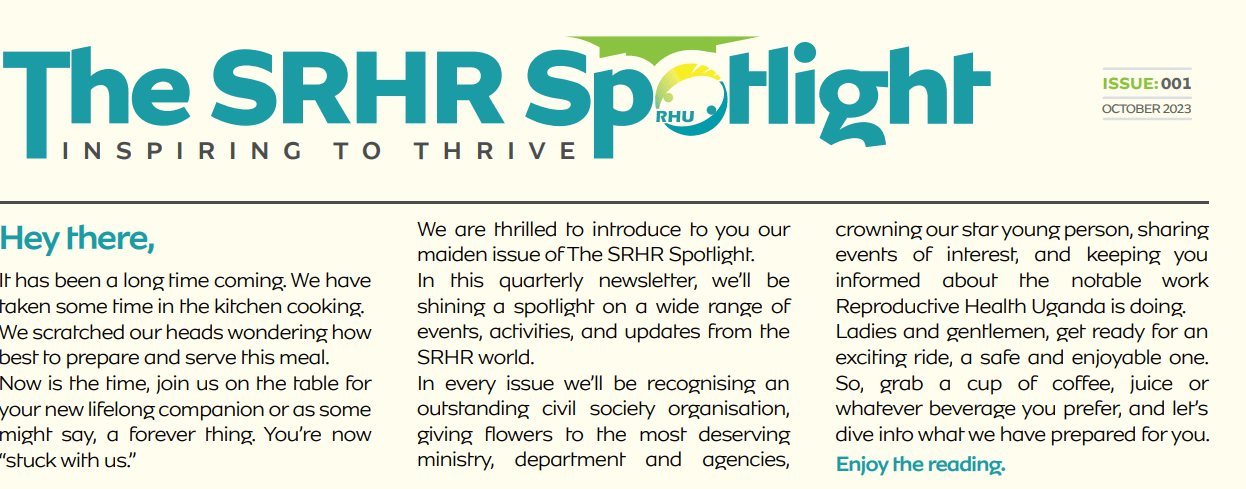 The SRHR Spotlight – October 2023