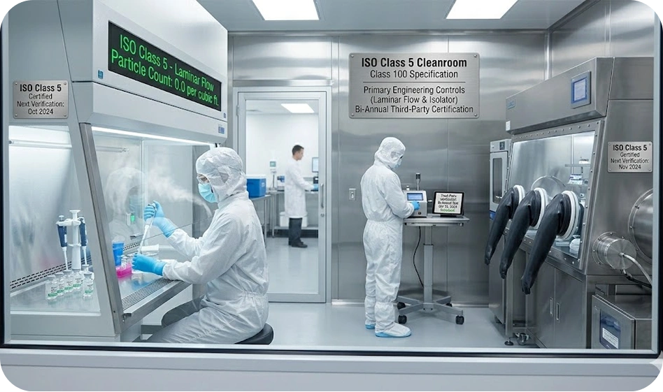 ISO 5 Cleanroom