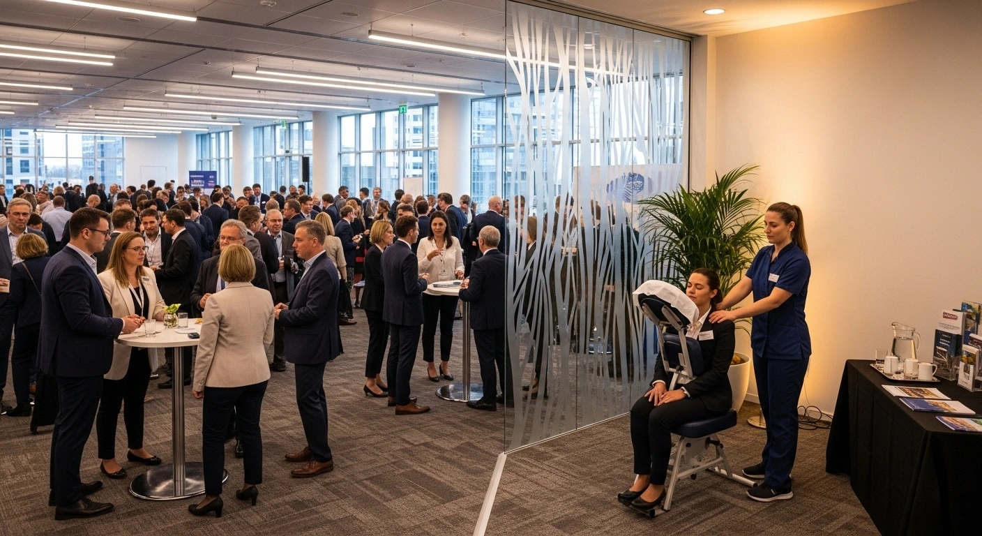 Corporate Chair Massage event massage