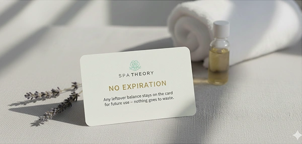 Spa Gift Cards No expiration